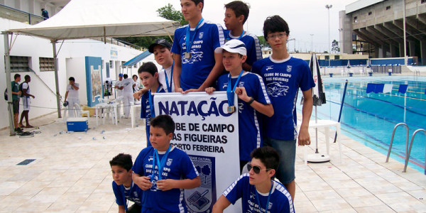 Natação do Clube de Campo se destaca  em Torneio