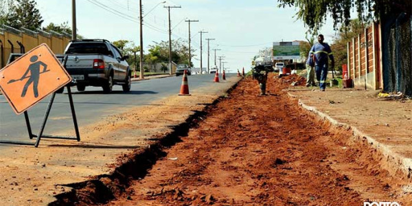 Avenida Comendador Assad Taiar começa a receber obras