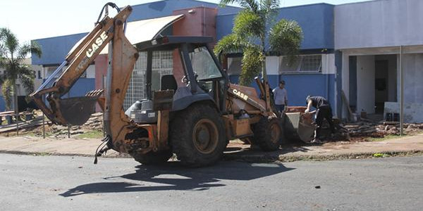 Obras de reforma e ampliação da USF do Jardim Bandeirantes prosseguem