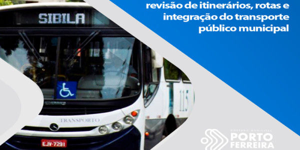 Audiência pública vai apresentar revisão de itinerários, rotas e integração do transporte público municipal