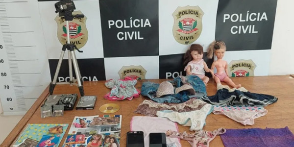 Funcionário de escola municipal de Rio Claro é preso com material pornográfico infantil