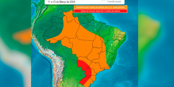 Veja regiões atingidas por onda de calor a partir de hoje