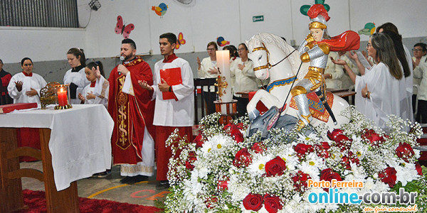 Procissão e Missa de São Jorge na igreja São Jorge 23/04